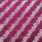 Purple Zari bandhej Jacquard Silk NH-13361