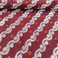 Wine Zari bandhej Jacquard Silk NH-13363