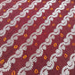 Wine Zari bandhej Jacquard Silk NH-13363
