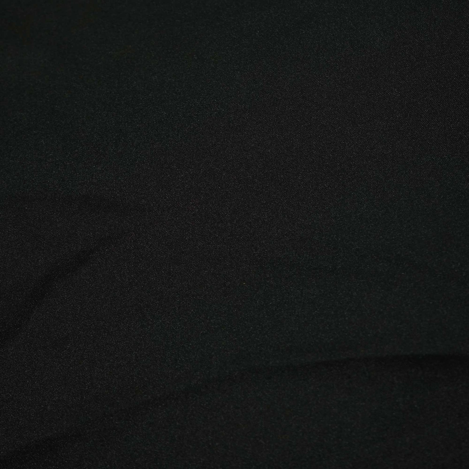 Black Solid Georgette Satin SVF-13379