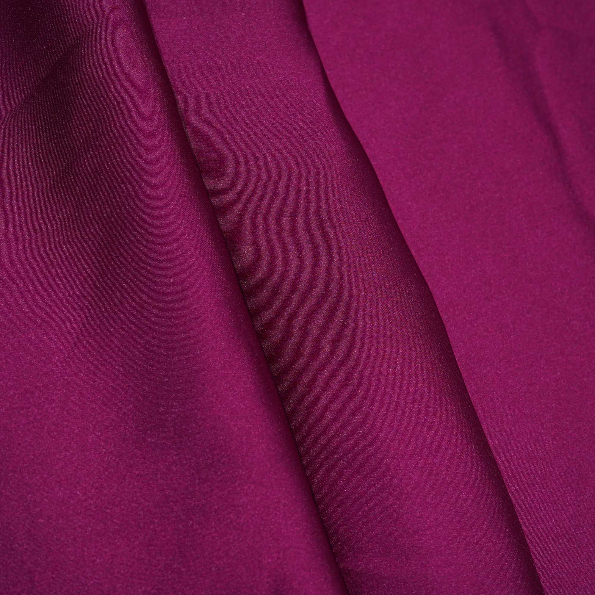 Dark Purple Solid Georgette Satin SVF-13385