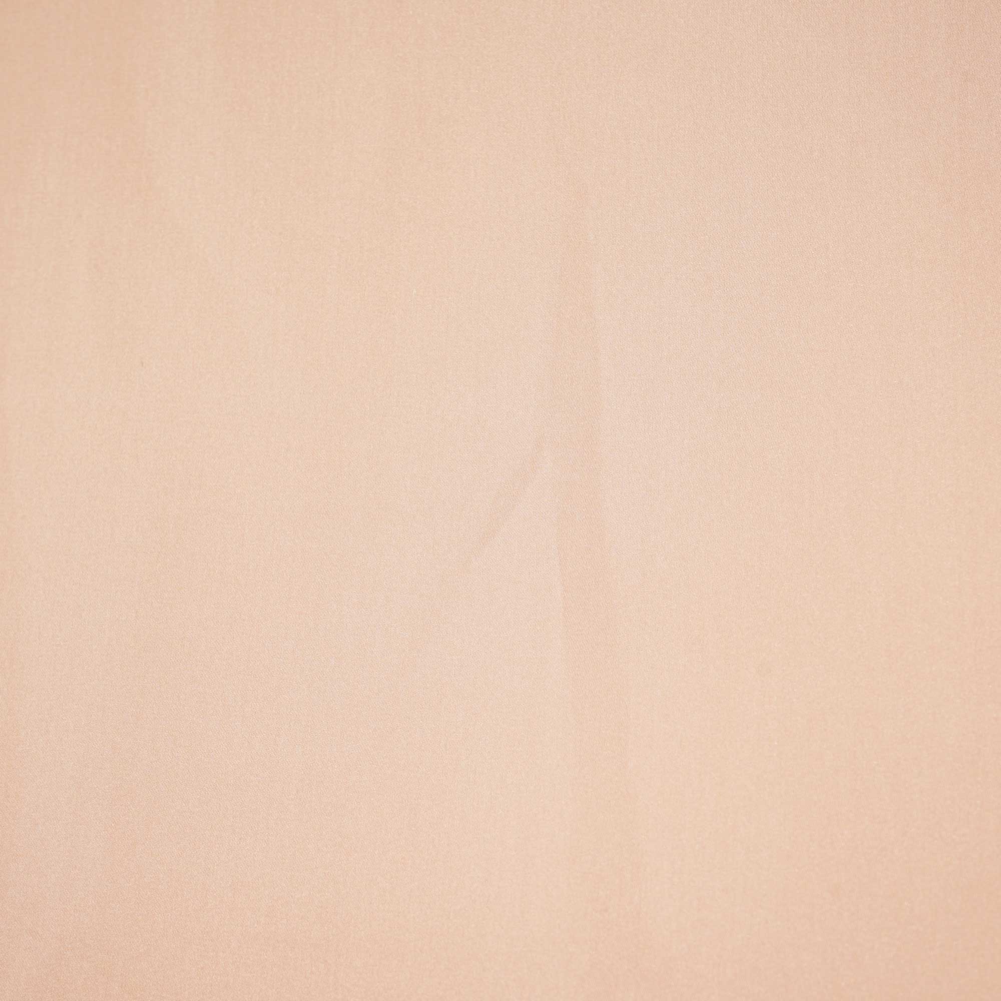 Peach Pink Solid Georgette Satin SVF-13386
