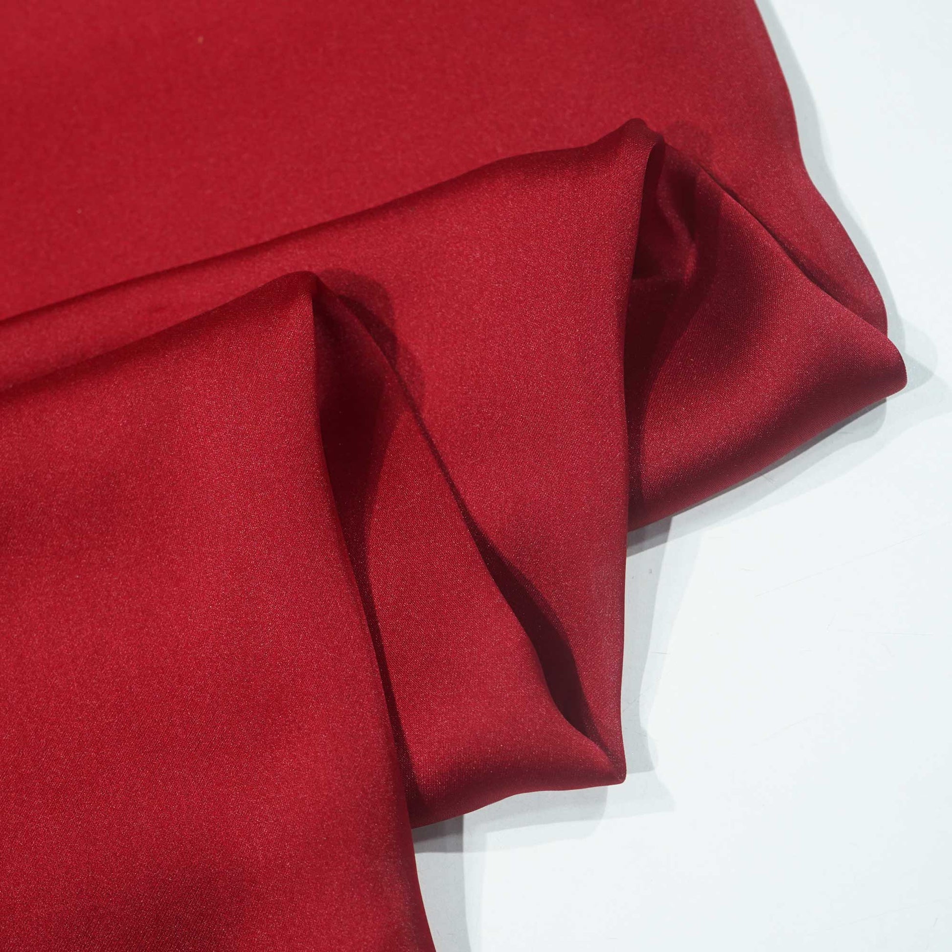 Maroon Georgette Satin SVF-13396