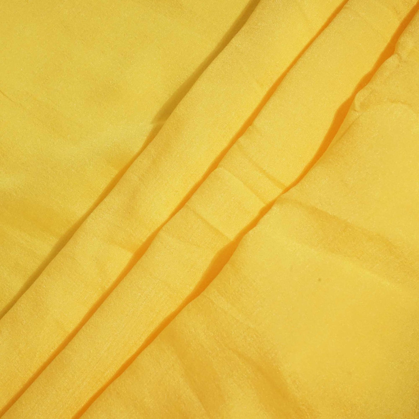 Yellow Solid Bemberg Silk Fabric KC-13468