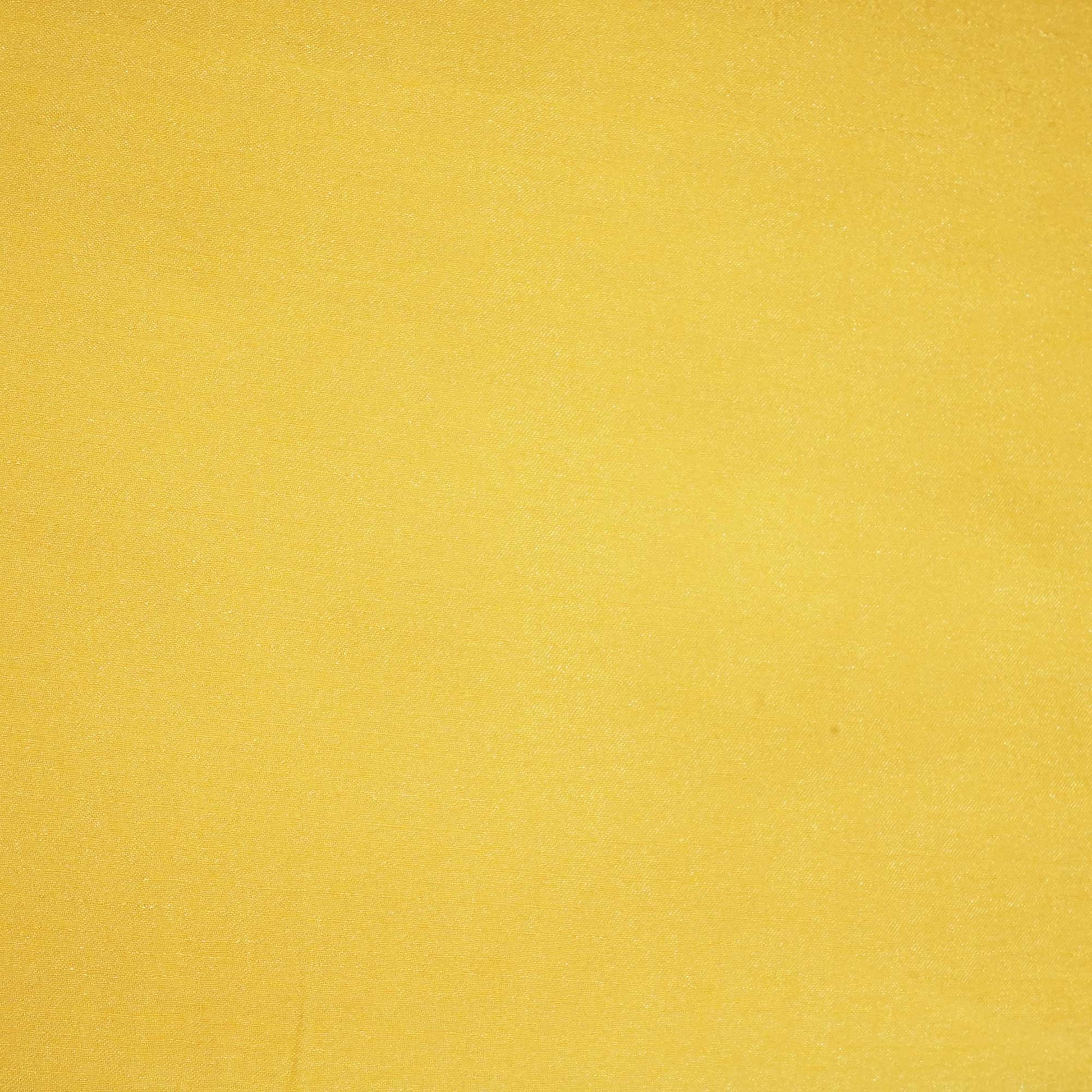 Yellow Solid Bemberg Silk Fabric KC-13468