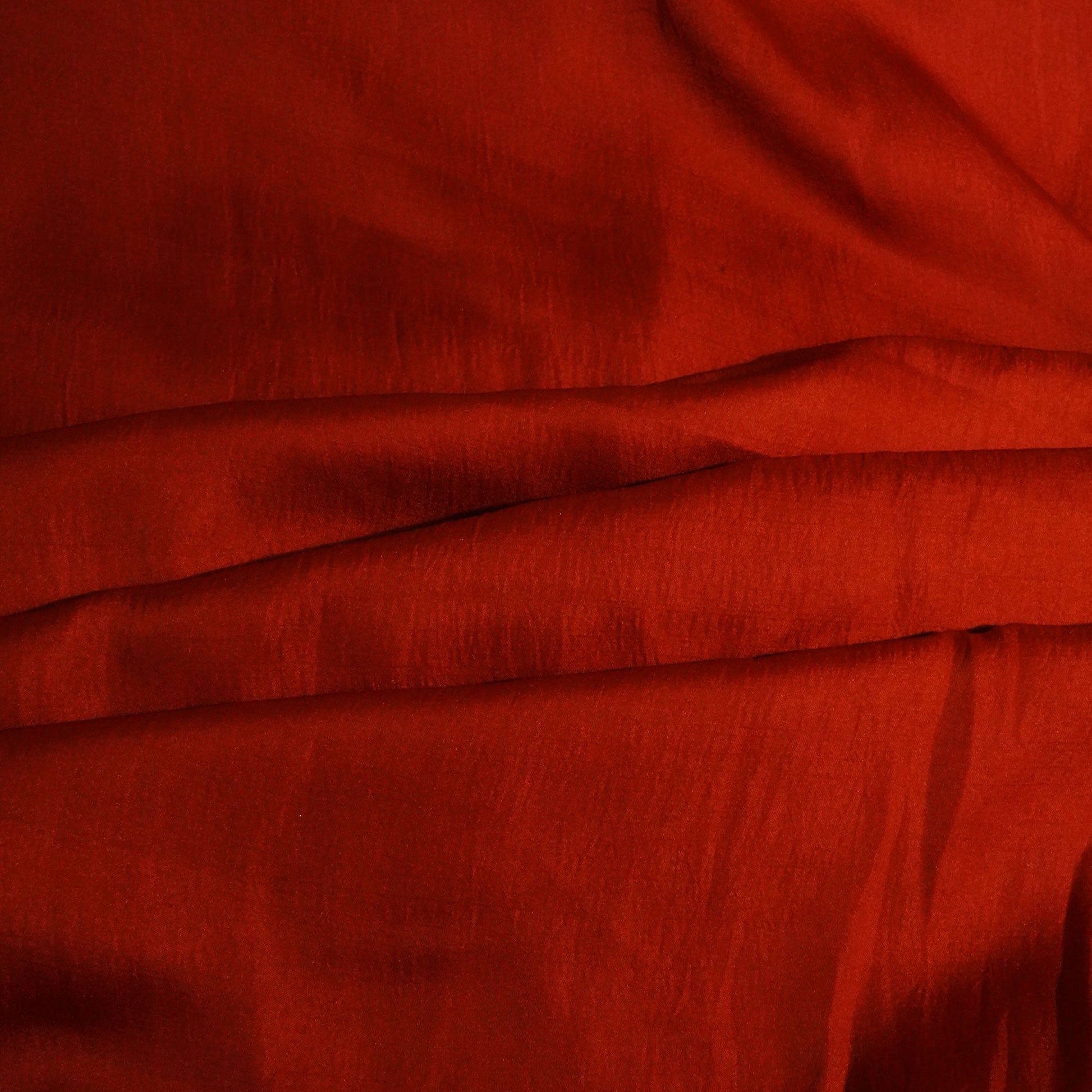 Rust Brown Solid Bemberg Silk KC-13547