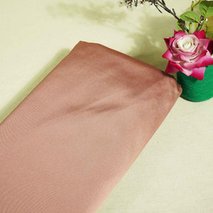 Peach Pink Solid Victoria Satin OE-13899