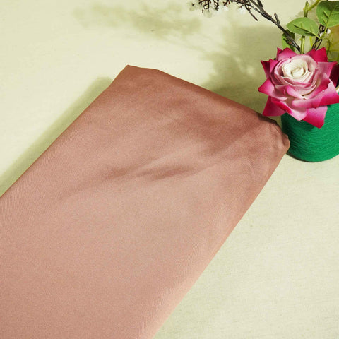 Peach Pink Solid Victoria Satin OE-13899