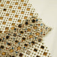 Cream Solid Rhinestone Net CF-13973