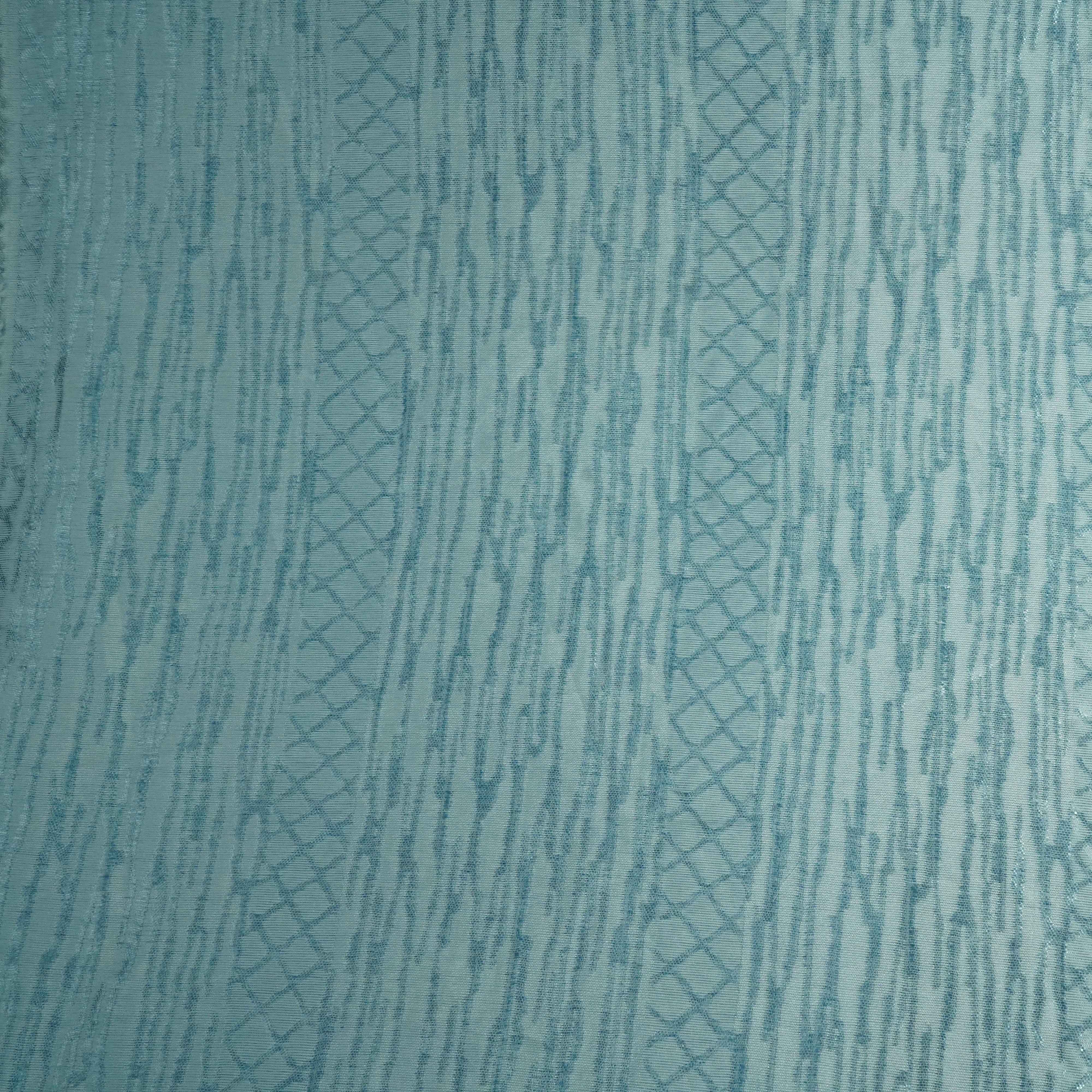Blue Abstract Weave Knitted OE-13978