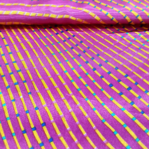 Pink Leheriya Print Satin SS-14023