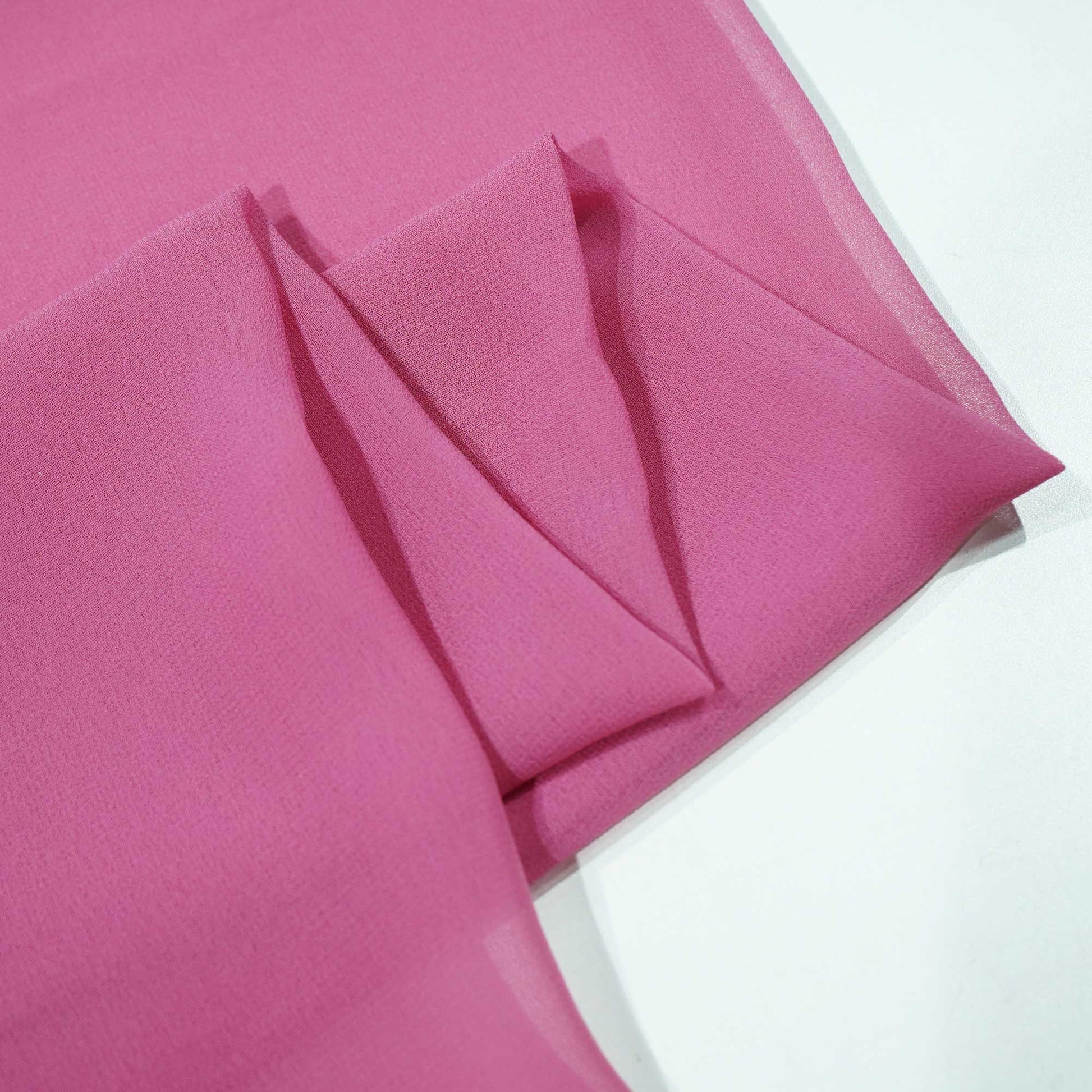 Baliet Pink Solid Georgette VF-14075