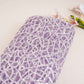 Classic Wine Geometrical Sequins Embroidery Net Fabric