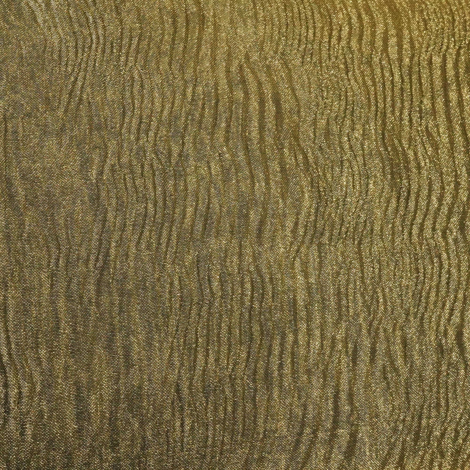 Dark Olive Green Solid Shimmer Crushed Tissue KRE-14315