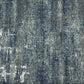 Blue Abstract Sequence Embroidery Denim TU-14394