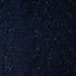 Classic Blue Pearl Thread Embroidery Net Fabric