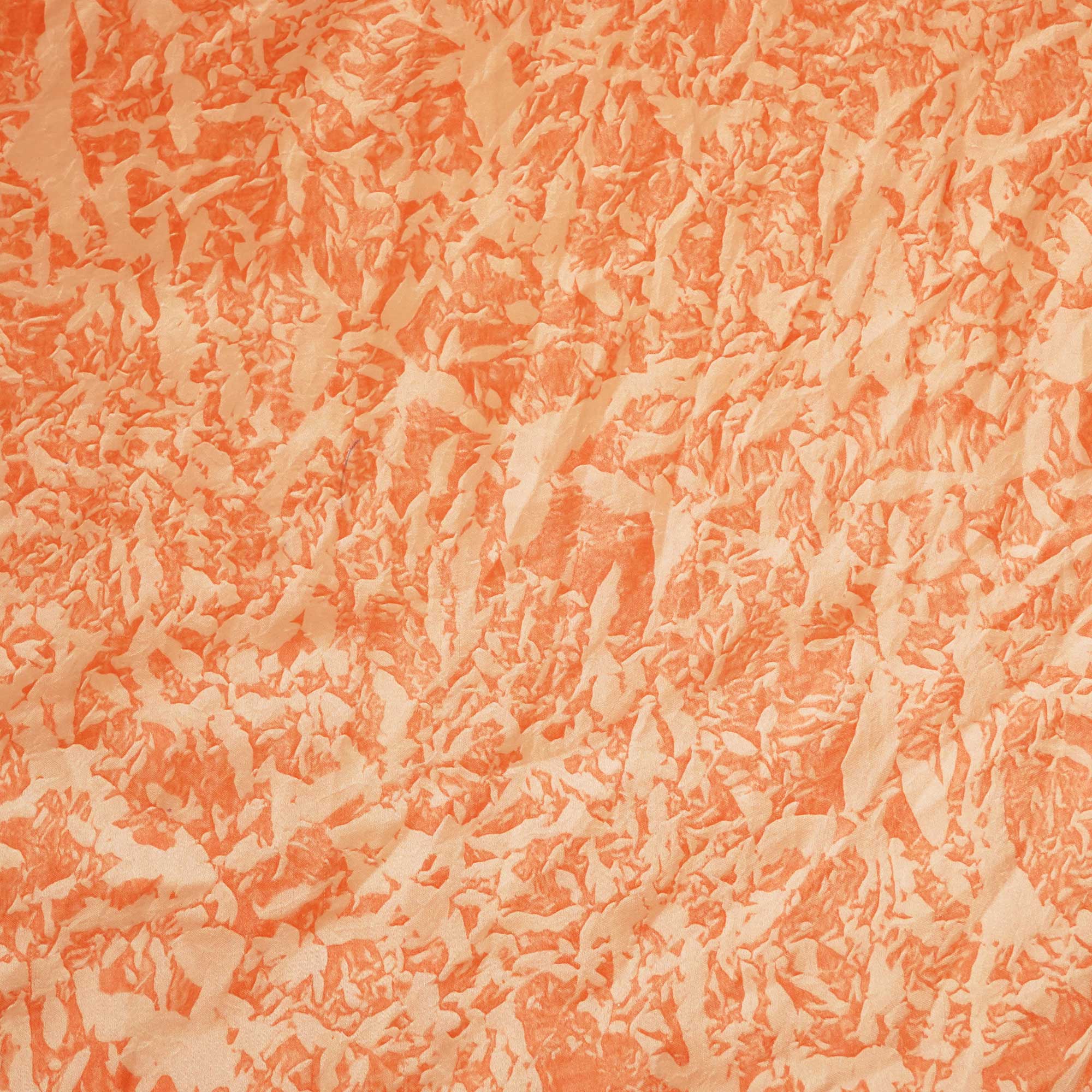 Salmon Pink Crushed Bemberg Silk VC-14939