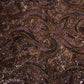 Wine Pearl Heavy Sequins Embroidery Net CF-15008