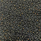 Black Multicolor Pearl Cut Dana Embroidery Power Net 15072