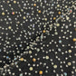 Black Multicolor Pearl Cut Dana Embroidery Power Net 15072