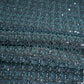 Premium Glacier Green Heavy Pearl Sequins CutDana Embroidery Net Fabric