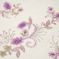 Purple Floral Heavy Pearl Sequins Cut Dana Embroidery Net AF-15100