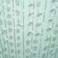 Cream Cutdana Hanging Embroidery Net Fabric