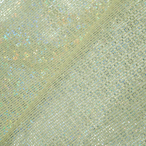 Cream Gold Lurex Embossed Satin CF-15158  