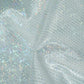 White Gold Lurex Embossed Satin CF-15164  