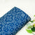 Teal Blue Bandhani Embroidery Mini Silk VC-15416