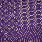 Purple Bandhani Embroidery Mini Silk VC-15417