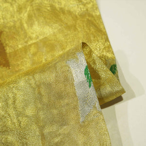 Bright Gold Buti Banarasi Jacquard Tissue KRE-15476