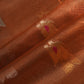 Copper Gold Buti Banarasi Jacquard Tissue KRE-15481