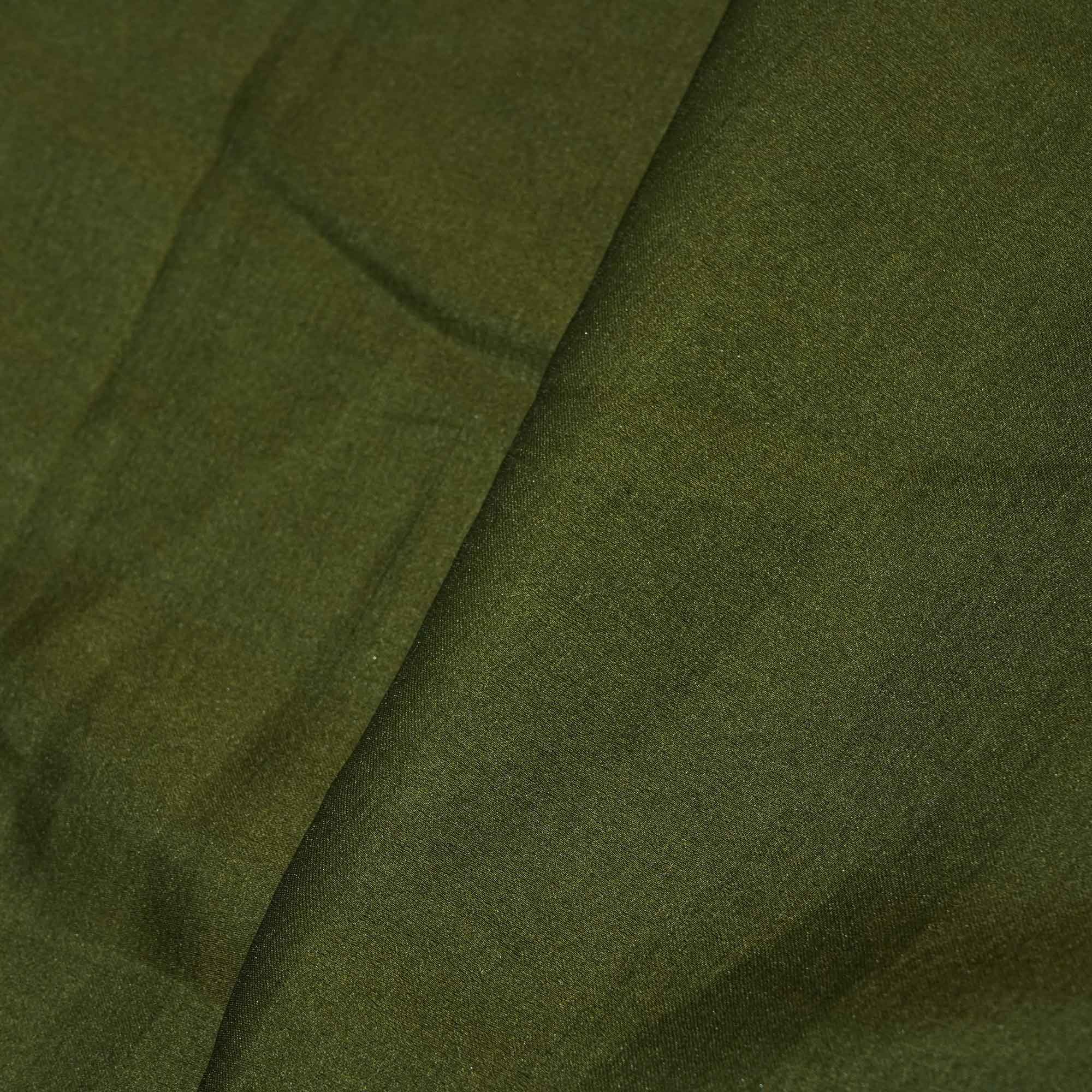 olive-green-solid-bemberg-silk-kc-15492