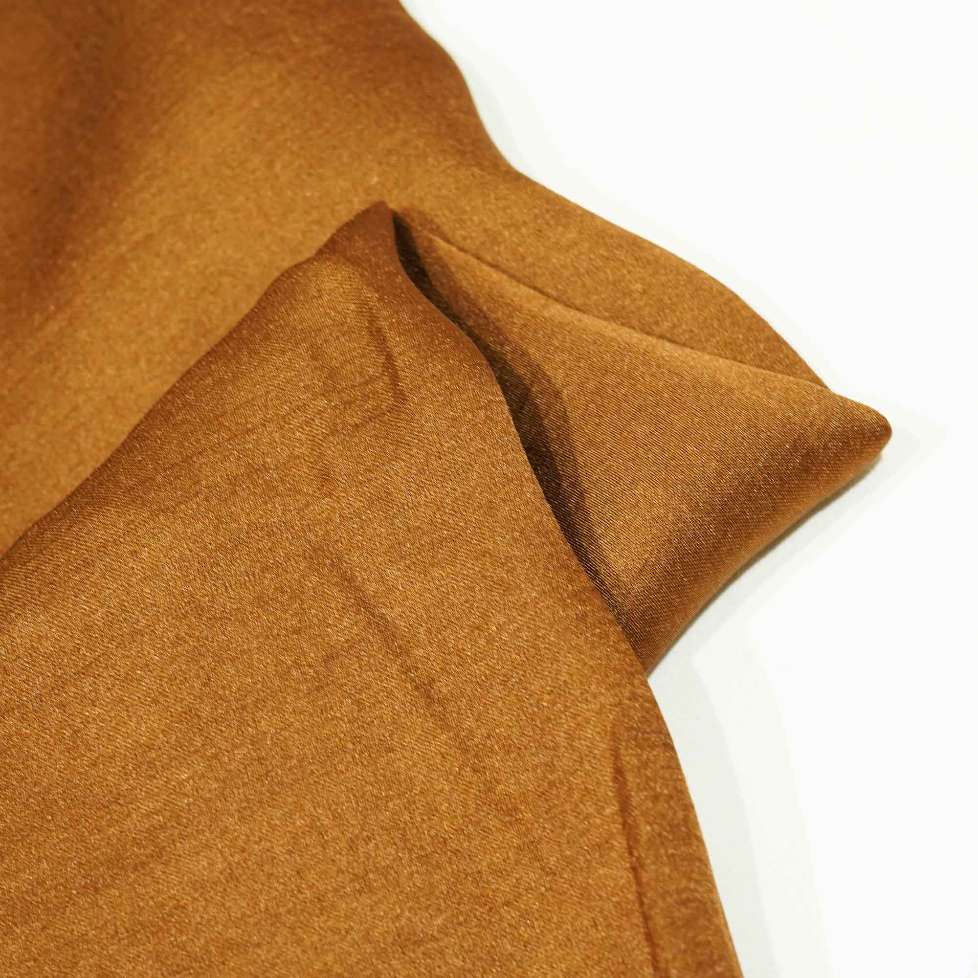 Brown Solid Bemberg Silk KC-15494
