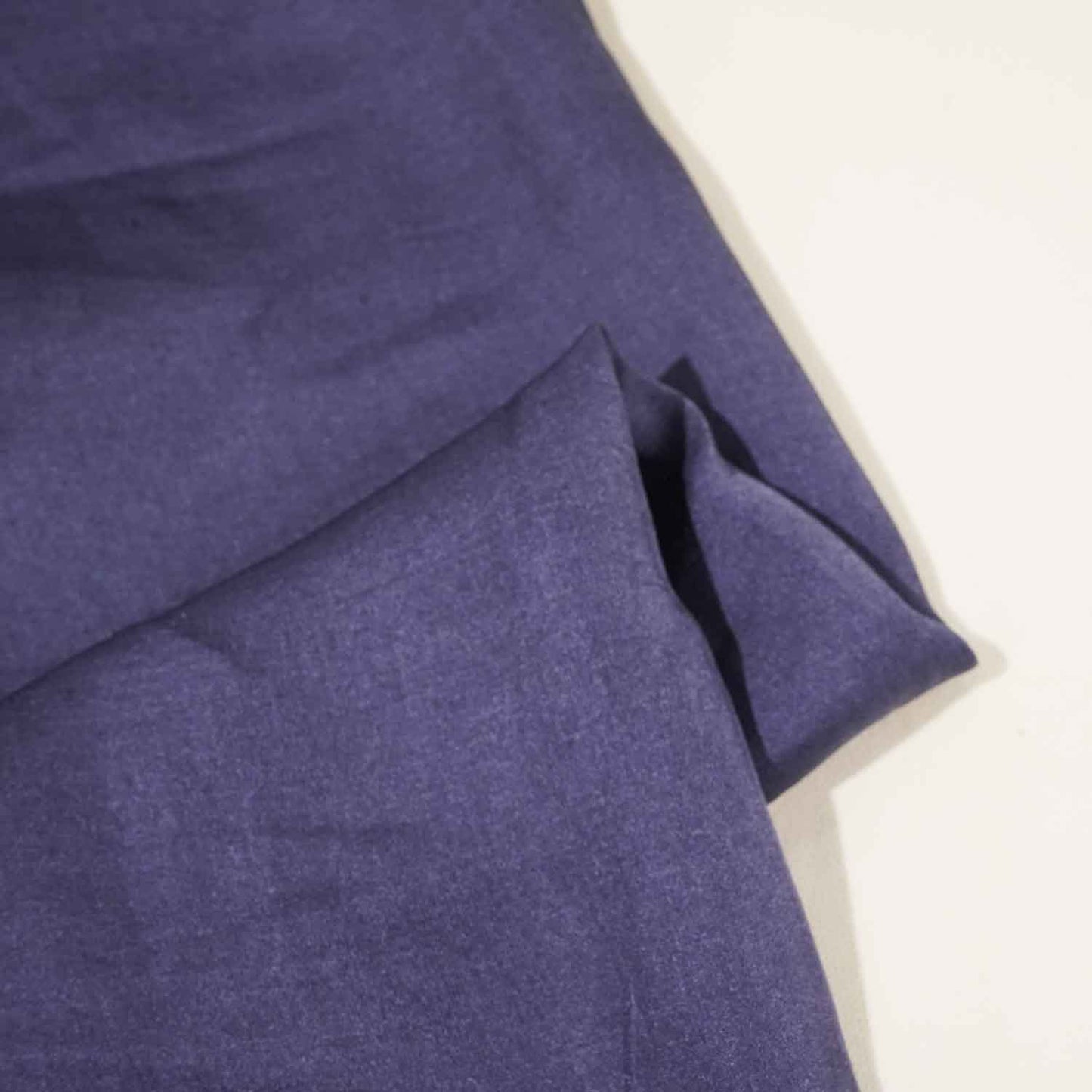 Steel Blue Solid Bemberg Silk KC-15496