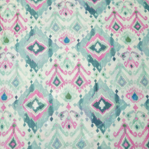 Grey Multicolor Ikkat Print Bemberg Gajji Silk GT-15562