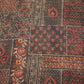 Brown Multicolor Abstract Print Bemberg Gajji Silk GT-15572
