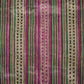 Purple Green Stripes Floral Print Bemberg Gajji Silk GT-15587