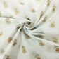 White Yellow Buti Dyeable Katan Silk KRE-15608