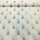 White Yellow Buti Dyeable Katan Silk KRE-15608