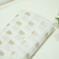 Off White Floral Buti Dyeable Chanderi KRE-15622  