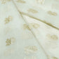 Off White Floral Buti Dyeable Chanderi KRE-15622  