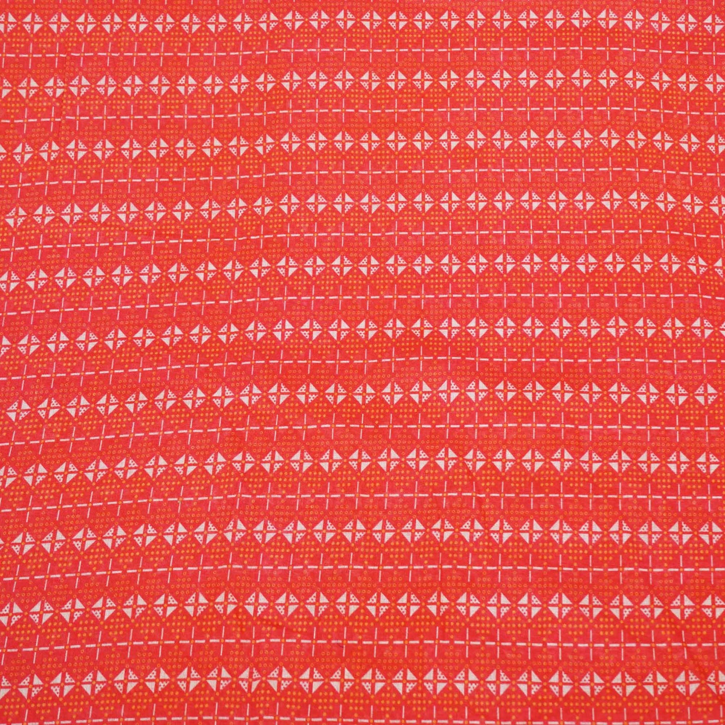 Pink Geometrical Print Cotton Mulmul GT-15652