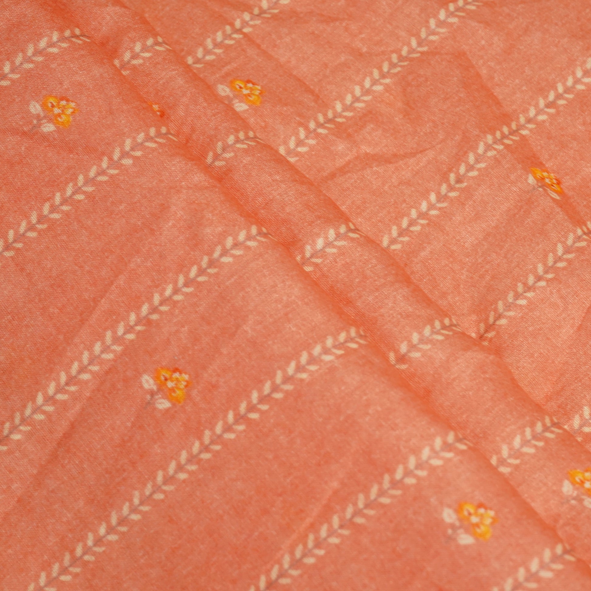 Light Pink Traditional Print Cotton Mulmul GT-15685