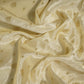 Gold Zari Embroidery Sequins Border Work Viscose Tissue DF-15709