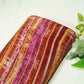 Red Multicolor Stripes Vuscose Tissue NE-15903