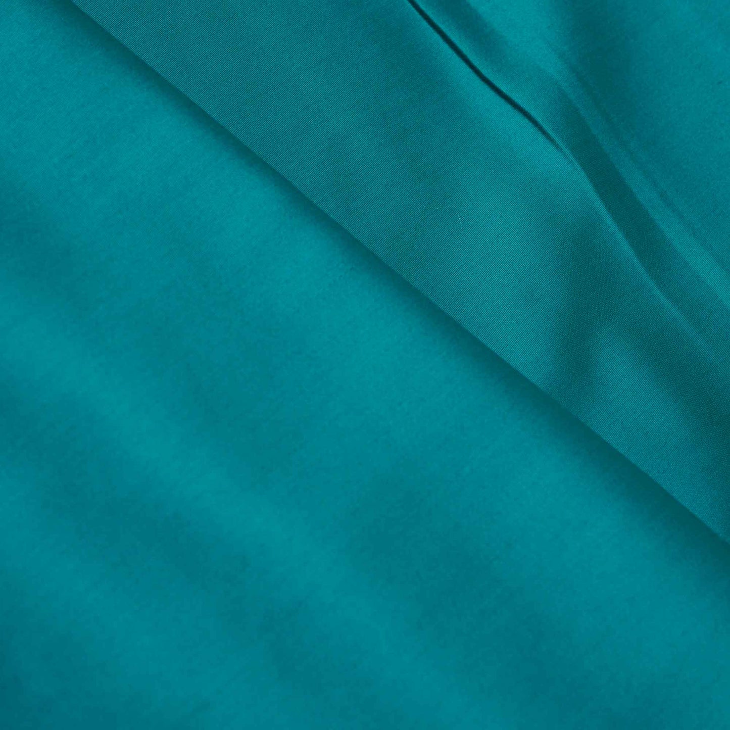 Peacock Green Solid Cotton Satin MSMR-15992