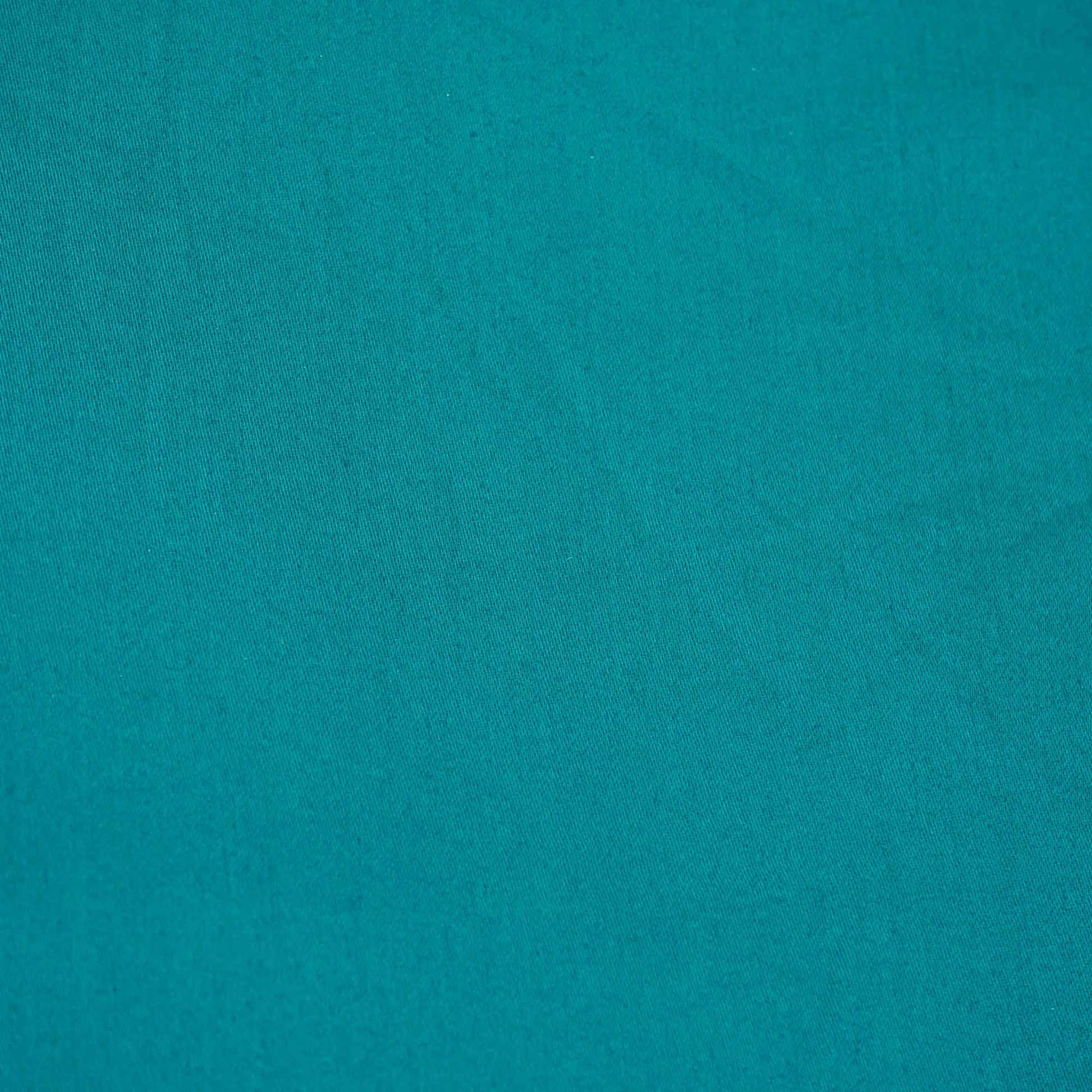 Peacock Green Solid Cotton Satin MSMR-15992