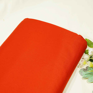 Dusky Orange Cotton Satin MSMR-15993